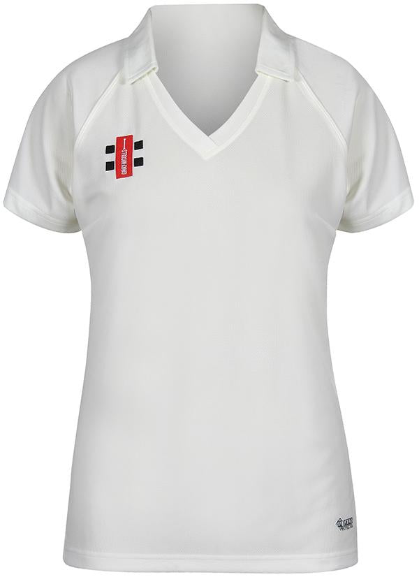 Gray-Nicolls Matrix II Playing Ladies Short Sleeve Cricket  Shirt