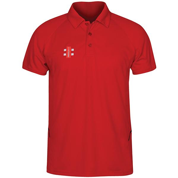 Gray-Nicolls Matrix Junior Polo Shirt Red