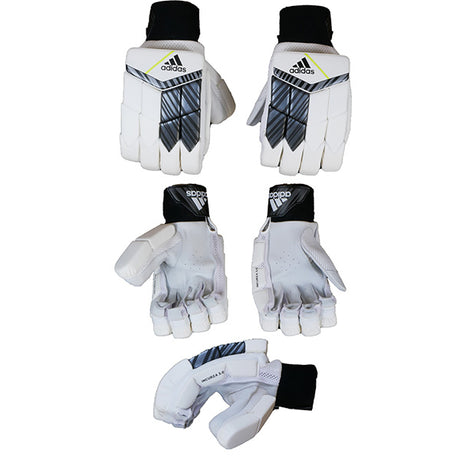 Adidas Incurza 3.0 Acid Yellow Junior Cricket Batting Gloves