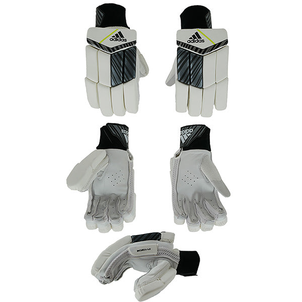 Adidas Incurza 4.0 Acid Yellow Junior Cricket Batting Gloves