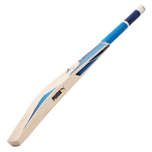 Puma EvoSpeed  2.17 Blue Junior Cricket Bat Side