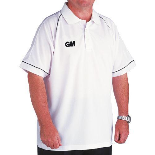 Gunn & Moore Junior Polo Shirt White