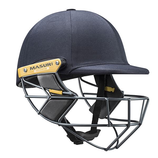 Masuri T-Line Titanium Senior Cricket Helmet Navy