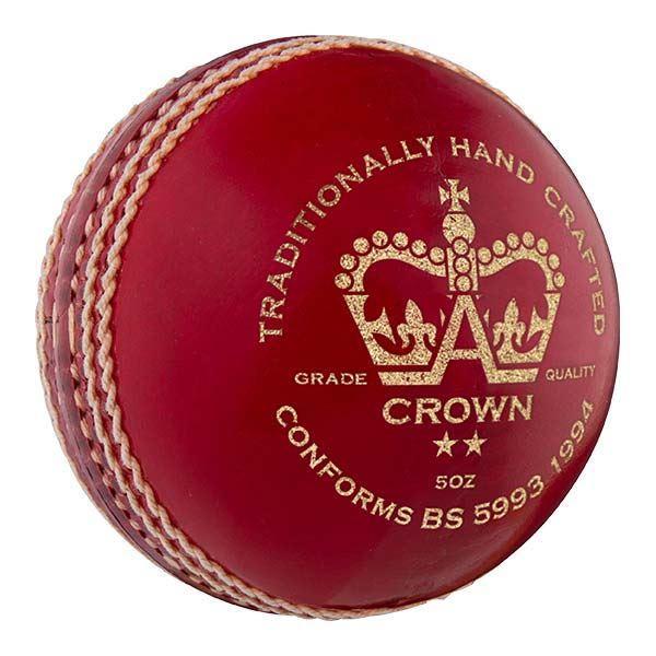 Gray-Nicolls Crown 2 Star Cricket Ball  Red