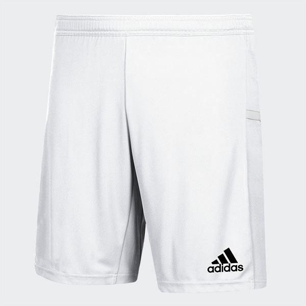 Adidas T19 Knit Shorts Men white front