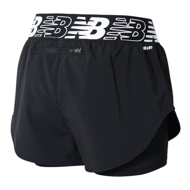 New Balance Relentless Womens 2-in1 Running Short